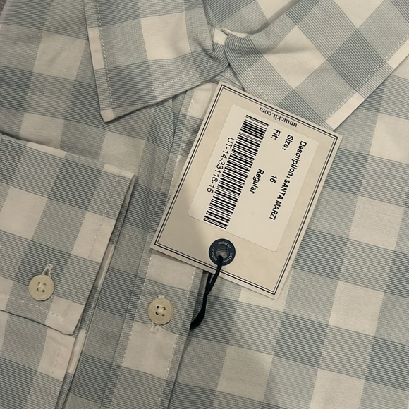 NWT UnTuckit Santa Marzi Button Down Shirt - Picture 6 of 7